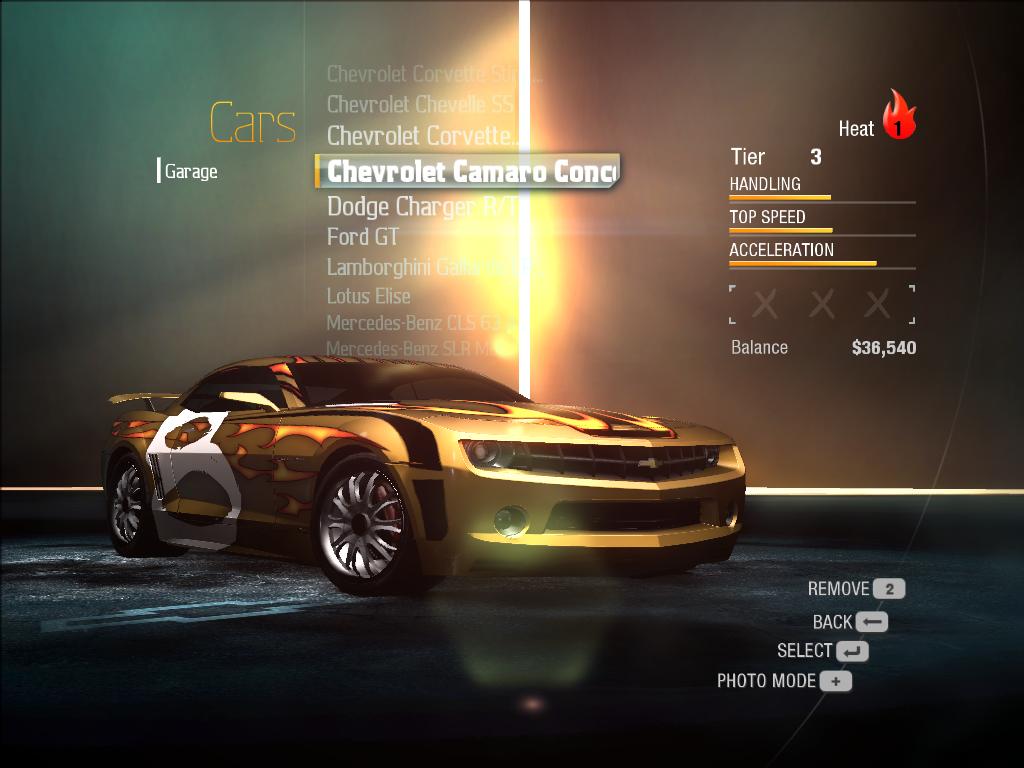 GaraGe1 - Chevrolet Camaro Convertible 2009.JPG
